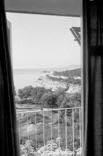 ARH NL Dierssen 1501/0020, Blick aus Hotel Crvena Luka, Jugoslawien, 1965