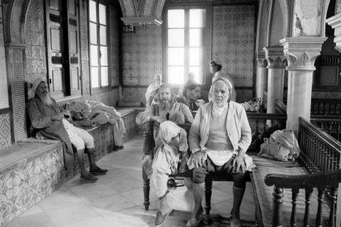 ARH NL Dierssen 1521/0004, Innenansicht einer Synagoge, Er Riadh, 1966