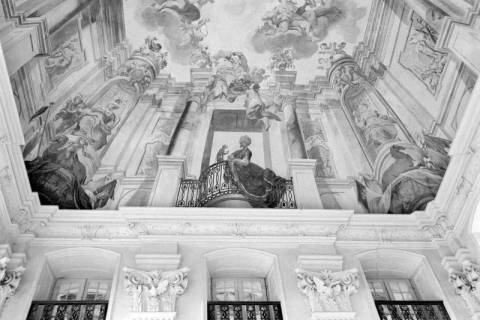 ARH NL Dierssen 1543/0007, Decke der Orangerie, Fulda, 1966