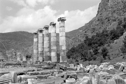 ARH NL Dierssen 1561/0005, Athenatempel von Priene, 1967
