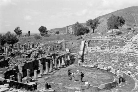 ARH NL Dierssen 1561/0007, Theater von Priene, 1967