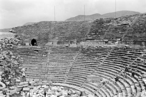 ARH NL Dierssen 1563/0001, Theater von Hierapolis, Pamukkale, 1967