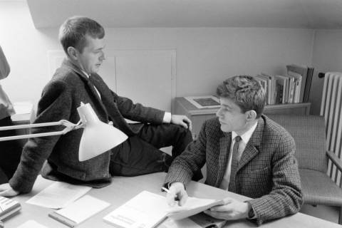ARH NL Dierssen 1583/0005, "Missstände in Jugendheimen": Martin Bonhoeffer und Gerold Becker, Göttingen, 1967