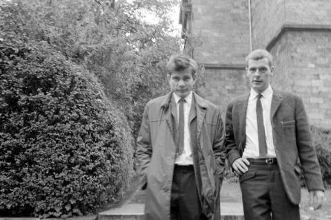 ARH NL Dierssen 1584/0002, "Missstände in Jugendheimen": Martin Bonhoeffer und Gerold Becker, Göttingen, 1967