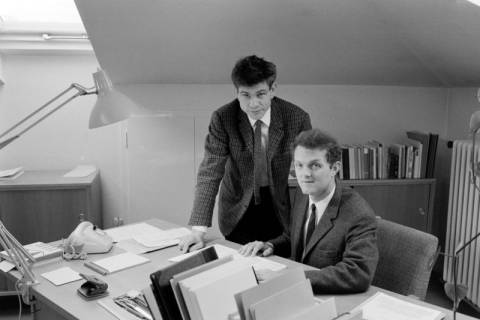 ARH NL Dierssen 1584/0005, Martin Bonhoeffer und Professor Hans Thiersch, Göttingen, 1967
