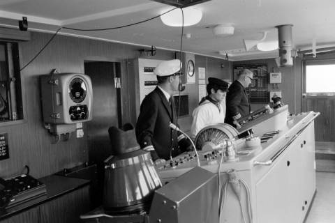 ARH NL Dierssen 1597/0001, Bordaufnahme vom Kreuzfahrtschiff "Regina Maris", Norwegen, 1968