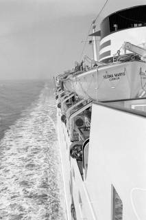 ARH NL Dierssen 1597/0015, Bordaufnahme vom Kreuzfahrtschiff "Regina Maris", Norwegen, 1968