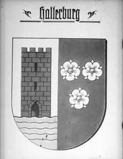 ARH NL Dierssen G 8, Gemeindewappen Hallerburg, 1949