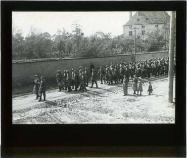 ARH NL Kageler 94, 1. Weltkrieg, Soldatenbegräbnis in Secourt, Frankreich, zwischen 1914/1918