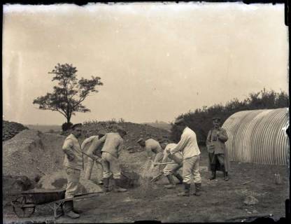 ARH NL Kageler 160, 1. Weltkrieg, "Zementmischen", Frankreich, zwischen 1914/1918