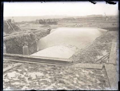 ARH NL Kageler 178, 1. Weltkrieg, Unterstandsdeckung im fertigem Zustand, Frankreich, zwischen 1914/1918