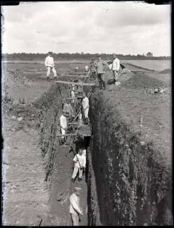 ARH NL Kageler 183, 1. Weltkrieg, tiefer Schützengraben, Frankreich, zwischen 1914/1918