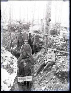 ARH NL Kageler 185, 1. Weltkrieg, Verbindungsgraben, Frankreich, zwischen 1914/1918