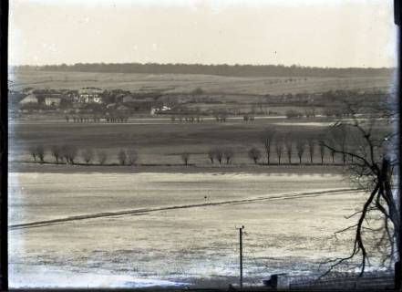 ARH NL Kageler 227, 1. Weltkrieg, Stellungsübersicht von Abaucourt, Frankreich, zwischen 1914/1918
