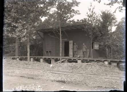 ARH NL Kageler 273, 1. Weltkrieg, provisorischer Bahnhof, Frankreich, zwischen 1914/1918