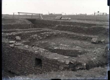 ARH NL Kageler 280, 1. Weltkrieg, Römische Hausfundamente, Frankreich, zwischen 1914/1918