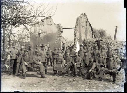 ARH NL Kageler 294, 1. Weltkrieg, Gruppenbild, Frankreich, zwischen 1914/1918