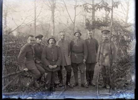 ARH NL Kageler 297, 1. Weltkrieg, Gruppenbild, Frankreich, zwischen 1914/1918