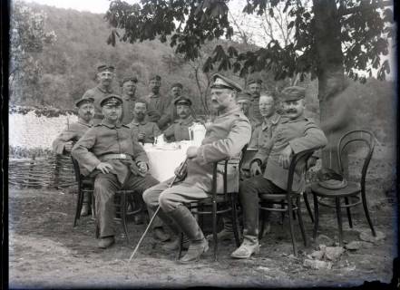 ARH NL Kageler 313, 1. Weltkrieg, Kaffee in der Mounea-Schlucht, Frankreich, zwischen 1914/1918