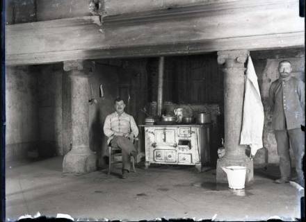 ARH NL Kageler 326, 1. Weltkrieg, Küche des Quartiers in Montigny, Frankreich, ohne Datum