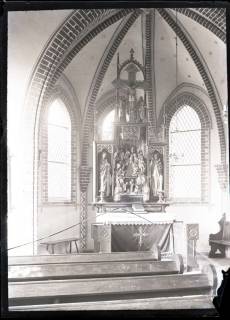 ARH NL Kageler 454, Schnitzaltar in der Kapelle, Everloh, zwischen 1914/1918