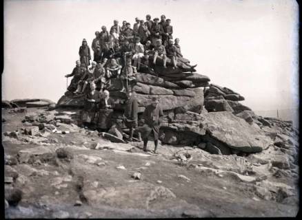 ARH NL Kageler 544, Gruppenaufnahme auf der Teufelskanzel, Brocken, 1913