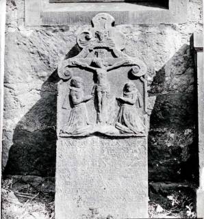 ARH NL Kageler 1258, Bildnisgrabstein 17. Jh., Hohenbostel, 1940