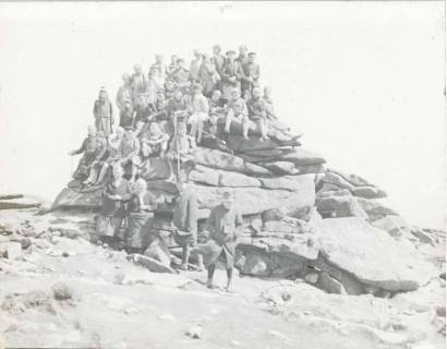 ARH NL Kageler 1314, Gruppenaufnahme auf der Teufelskanzel, Brocken, 1940