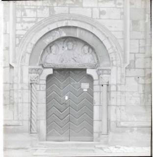ARH NL Kageler 1408, Kirchenportal bei St. Godehard, Hildesheim, ohne Datum