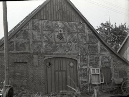 ARH NL Kageler 2188, Bauernhaus mit Ziegelmuster, Engelbostel, 1940