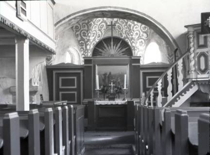 ARH NL Kageler 2214, Innenraum der St. Alexandri Kirche, Luttringhausen, 1940