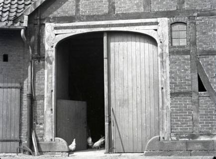 ARH NL Kageler 2309, Säulengeschmücktes Bauernhaustor, Letter, 1940