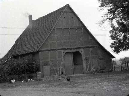 ARH NL Kageler 2832, Niedersächsisches Bauernhaus mit Kübbung, Döteberg, 1940