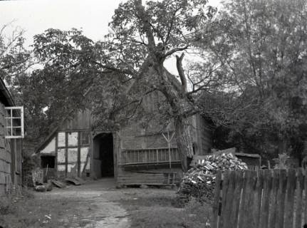 ARH NL Kageler 2836, Niedersächsisches Bauernhaus mit kleiner Kübbung und Anbau, Döteberg, 1940