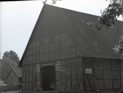ARH NL Kageler 2858, Bauernhaus mit Ziegelmuster, Langenhagen, 1940