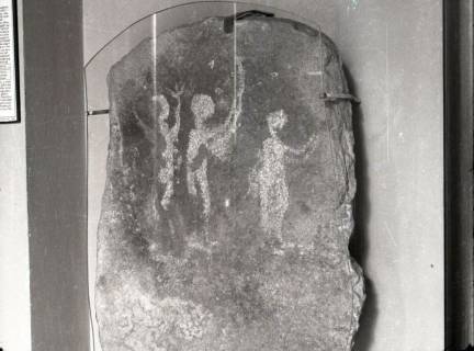 ARH NL Kageler 3074, Steinplatte mit Felszeichnungen, Hannover, 1941