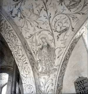 ARH NL Kageler 3169, Deckenmalerei in der Kirche, Leveste, 1940