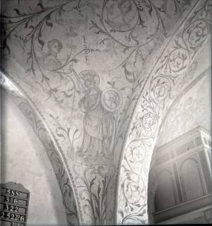 ARH NL Kageler 3172, Deckenmalerei in der Kirche, Leveste, 1940