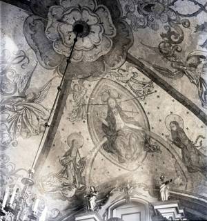 ARH NL Kageler 3175, Deckenmalerei in der Kirche, Leveste, 1940