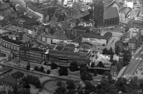 ARH NL Koberg 26, Altstadt, Leineschloss und Marktkirche, Hannover, 1959
