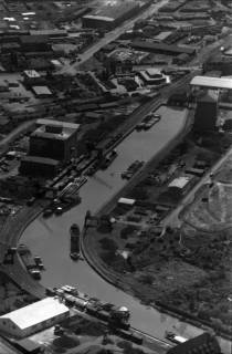 ARH NL Koberg 29, Stichkanal Hannover-Linden und Hafen, Linden, 1959
