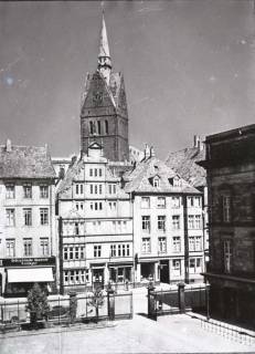 ARH NL Koberg 36, Blick vom Leineschloss auf die Leinstraße, Hannover, vor 1943