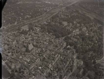 ARH NL Koberg 51, Stadtzentrum mit Kirche, Hann. Münden, 1960