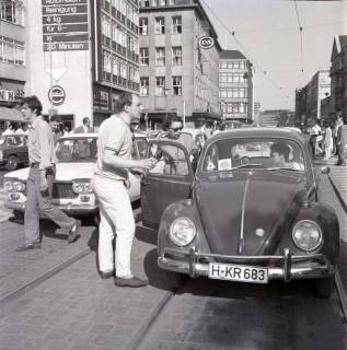 ARH NL Koberg 1000, "Rote-Punkt-Aktion" am Steintor, Hannover , 1969