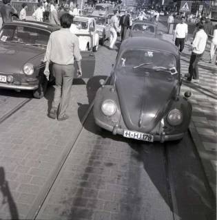 ARH NL Koberg 1001, "Rote-Punkt-Aktion" am Steintor, Hannover , 1969