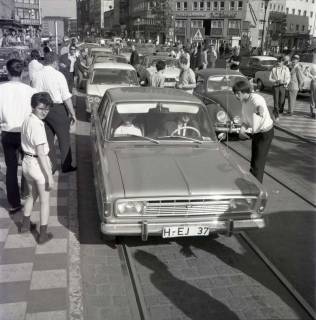 ARH NL Koberg 1009, "Rote-Punkt-Aktion" am Steintor, Hannover , 1969