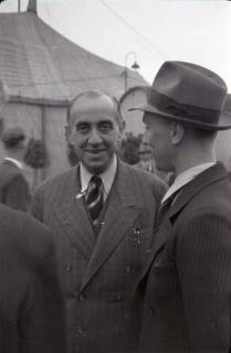 ARH NL Koberg 1021, Ernst Reuter (ehemaliger Bürgermeister von Berlin) und Egon Franke, 1946