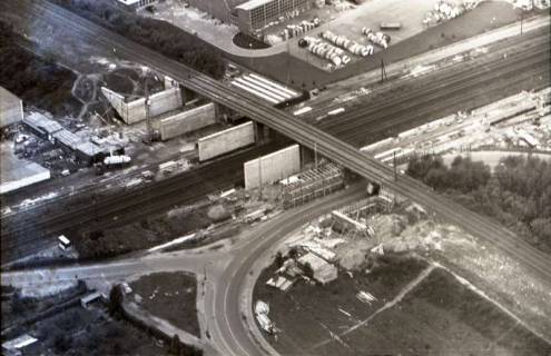 ARH NL Koberg 1109, Brückenbau (Am Mittelfelde), Hannover, 1960