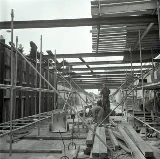 ARH NL Koberg 11880, U-Bahnbau Waterlooplatz, Hannover, 1966