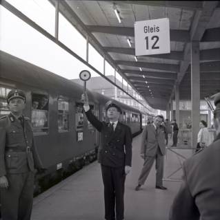 ARH NL Koberg 11893, Elektrifizierung der Bundesbahn, Hannover, 1963